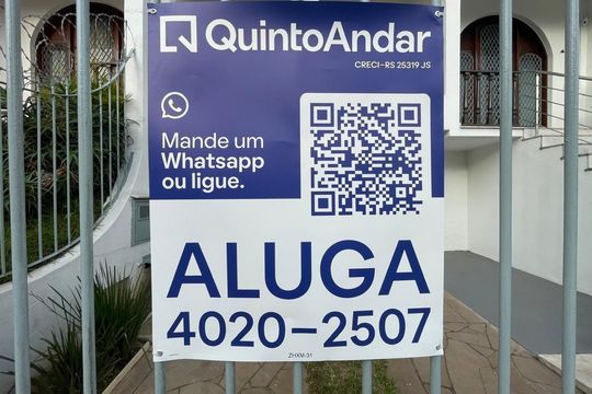 Placa Instalada em 24/09/2026 - Cod.ZHXM-31 de kitnet/studio para alugar com 1 quarto, 25m² em Centro, São Leopoldo
