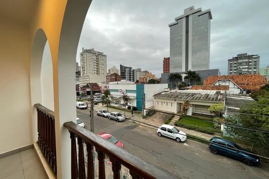 Varanda do Studio de kitnet/studio para alugar com 1 quarto, 23m² em Centro, São Leopoldo