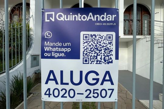Placa Instalada em 24/09/2026 - Cod.ZHXM-32 de kitnet/studio para alugar com 1 quarto, 23m² em Centro, São Leopoldo