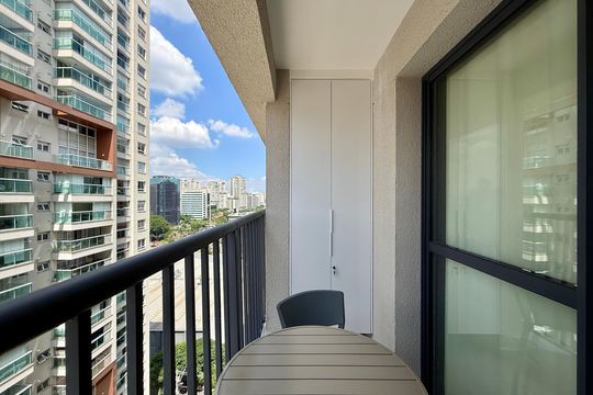 Sacada de kitnet/studio para alugar com 0 quarto, 25m² em Vila Cordeiro, São Paulo