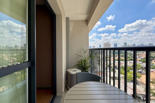 Sacada de kitnet/studio para alugar com 0 quarto, 25m² em Vila Cordeiro, São Paulo