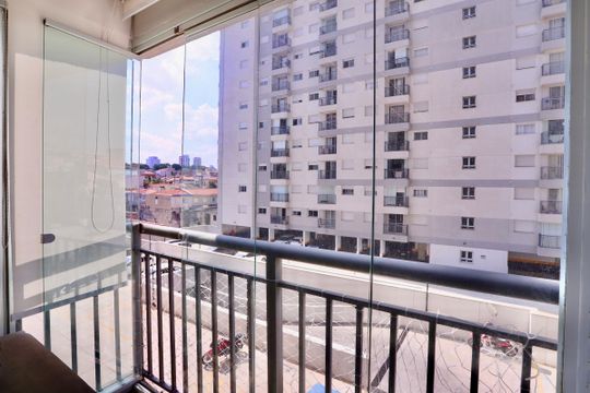 Sacada de apartamento à venda com 2 quartos, 38m² em Vila Invernada, São Paulo