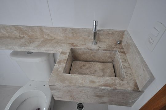 Banheiro Social de casa à venda com 3 quartos, 99m² em Vila Mazzei, São Paulo