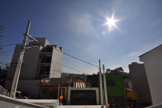 Vista da Sala de casa à venda com 3 quartos, 99m² em Vila Mazzei, São Paulo
