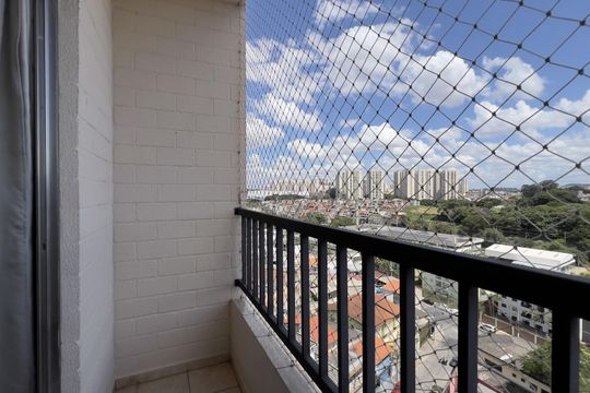 Varanda da Sala de apartamento à venda com 2 quartos, 70m² em Vila Imaculada, Guarulhos