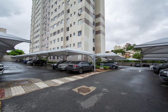 GARAGEM de apartamento à venda com 2 quartos, 51m² em Salgado Filho, Belo Horizonte