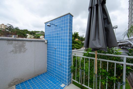 DUCHA de apartamento à venda com 2 quartos, 51m² em Salgado Filho, Belo Horizonte