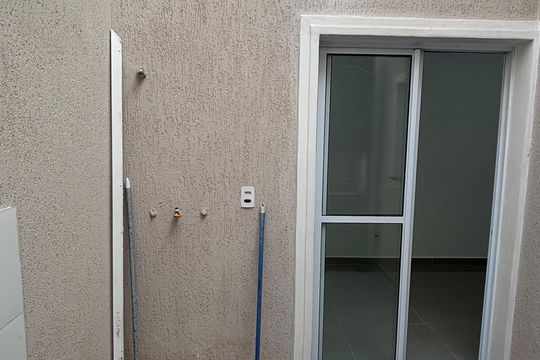 Área de Serviço de apartamento à venda com 2 quartos, 58m² em Parque das Nações, Santo André