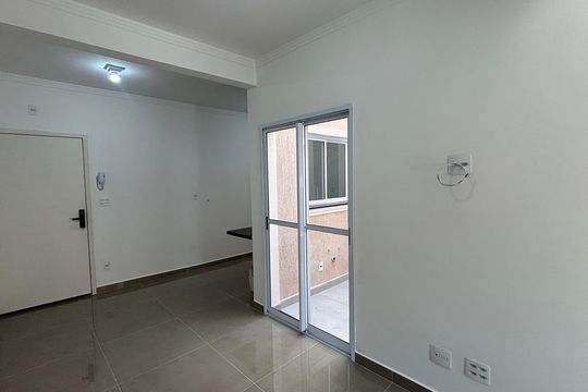 Sala - Sala de Jantar de apartamento à venda com 2 quartos, 58m² em Parque das Nações, Santo André