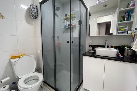 Banheiro de apartamento à venda com 2 quartos, 41m² em Butantã, São Paulo