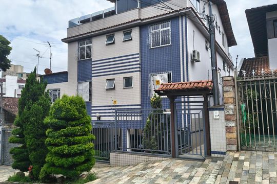 Fachada de apartamento à venda com 3 quartos, 136m² em Palmares, Belo Horizonte