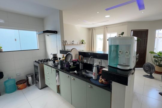 Cozinha de casa para alugar com 2 quartos, 240m² em Itaipuaçu, Maricá