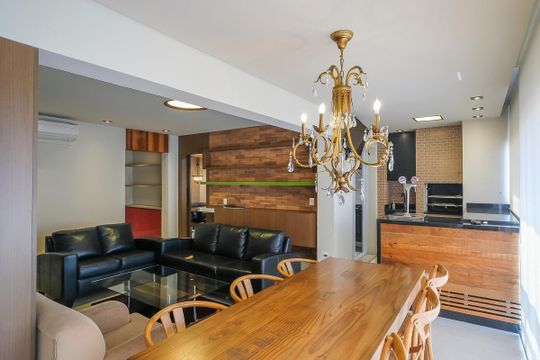 Varanda gourmet de apartamento para alugar com 3 quartos, 135m² em Cerâmica, São Caetano do Sul