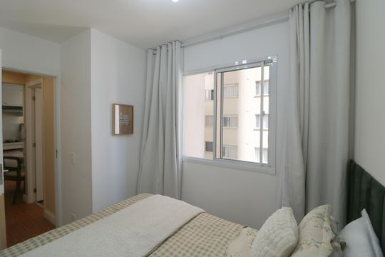 Quarto de apartamento à venda com 2 quartos, 32m² em Vila Ema, São Paulo
