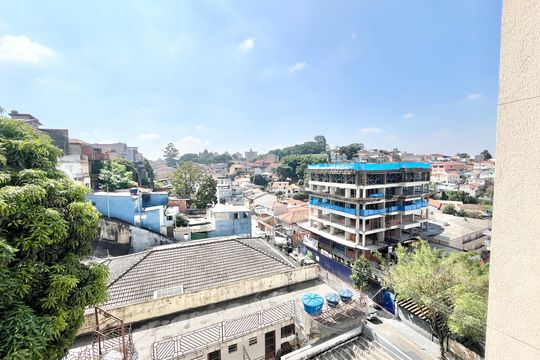 Varanda da Sala Vista de apartamento à venda com 2 quartos, 60m² em Vila Dom Pedro Ii, São Paulo