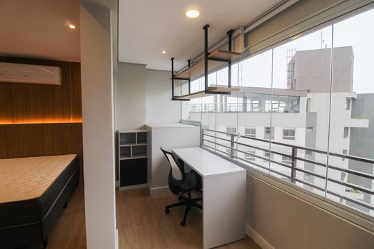 Varanda de apartamento para alugar com 1 quarto, 34m² em Butantã, São Paulo