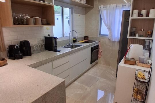 Cozinha de casa à venda com 3 quartos, 200m² em Chácara Primavera, Campinas