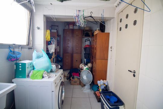Área de Serviço de apartamento à venda com 2 quartos, 76m² em Jardim Caravelas, São Paulo