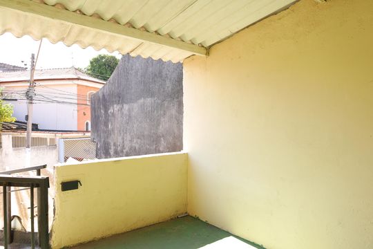 Varanda de casa para alugar com 2 quartos, 60m² em Parque Cruzeiro do Sul, São Paulo