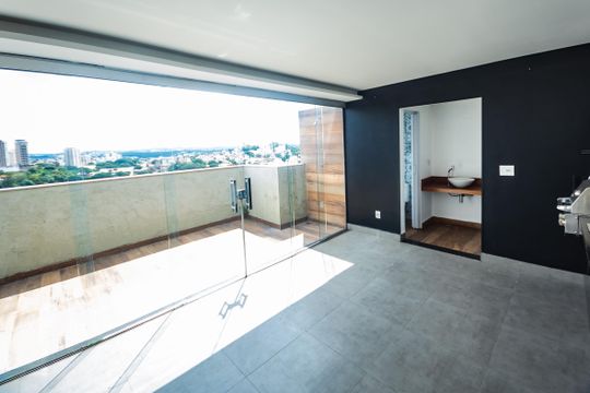 Espaço Gourmet de apartamento à venda com 2 quartos, 120m² em Ouro Preto, Belo Horizonte