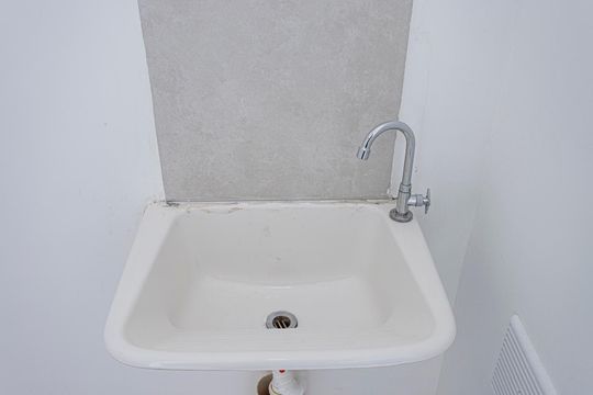 Sala, cozinha e área de serviço de apartamento à venda com 2 quartos, 34m² em Nossa Senhora do O, São Paulo