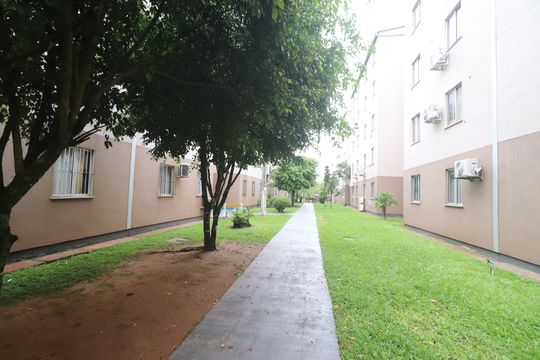 Fachada de apartamento à venda com 2 quartos, 40m² em Canudos, Novo Hamburgo