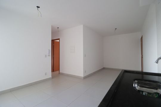 Cozinha de apartamento para alugar com 2 quartos, 57m² em Novo Mundo, Uberlândia