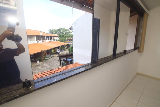 Sacada de casa de condomínio para alugar com 3 quartos, 135m² em Stella Maris, Salvador