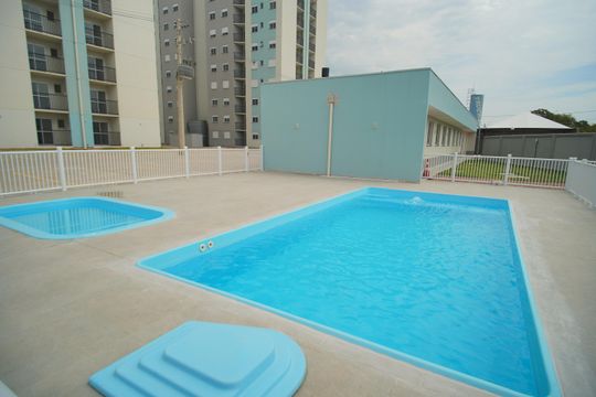 Área comum - Piscina de apartamento à venda com 2 quartos, 66m² em Campina, São Leopoldo