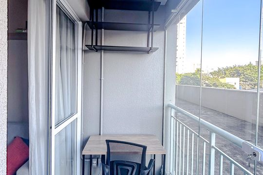 Varanda de apartamento à venda com 1 quarto, 34m² em Tatuapé, São Paulo