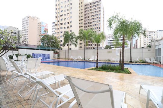 Área comum - Piscina de apartamento à venda com 2 quartos, 70m² em Barra Funda, São Paulo