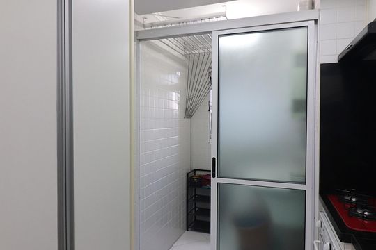 Cozinha  de apartamento à venda com 3 quartos, 65m² em Baeta Neves, São Bernardo do Campo