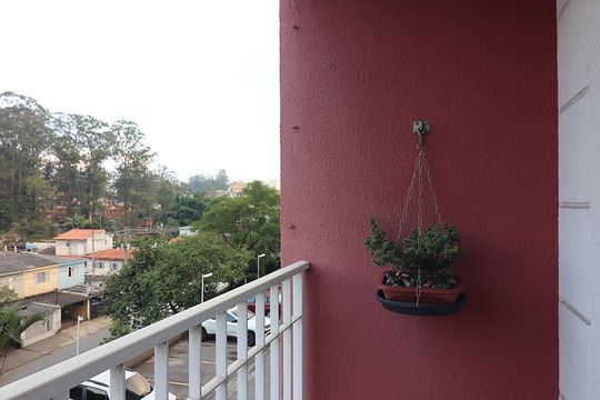 Sala Sacada  de apartamento à venda com 3 quartos, 65m² em Baeta Neves, São Bernardo do Campo