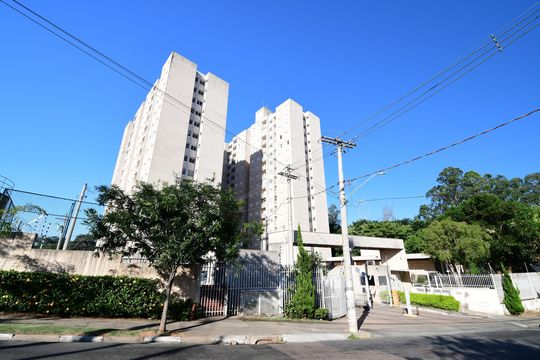 Fachada do Prédio de apartamento à venda com 2 quartos, 55m² em Jardim Samambaia, Campinas