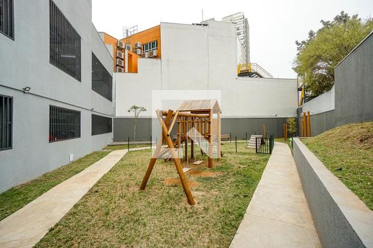 Área comum de kitnet/studio à venda com 1 quarto, 31m² em Chácara Seis de Outubro, São Paulo