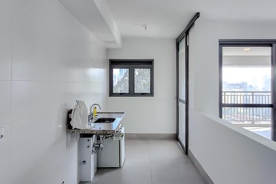 Cozinha de apartamento para alugar com 3 quartos, 131m² em Vila Mariana, São Paulo