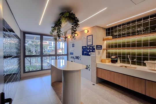 Área comum de apartamento para alugar com 3 quartos, 131m² em Vila Mariana, São Paulo