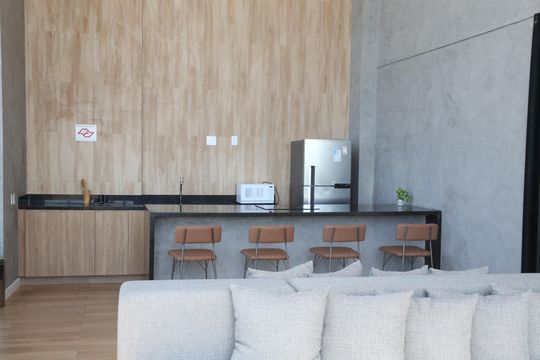 Salão de Festas de apartamento à venda com 1 quarto, 23m² em Santo Amaro, São Paulo