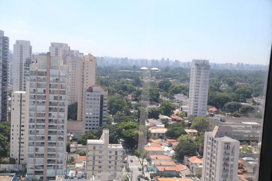 Área comum de apartamento à venda com 1 quarto, 23m² em Santo Amaro, São Paulo