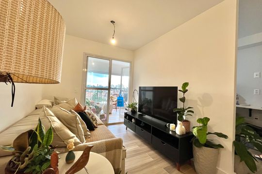 Sala de apartamento para alugar com 2 quartos, 67m² em Vila da Saúde, São Paulo