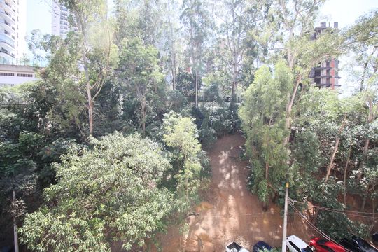 Vista da Sala de apartamento para alugar com 2 quartos, 27m² em Jardim Parque Morumbi, São Paulo