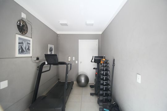 Área comum - Academia de apartamento para alugar com 2 quartos, 27m² em Jardim Parque Morumbi, São Paulo