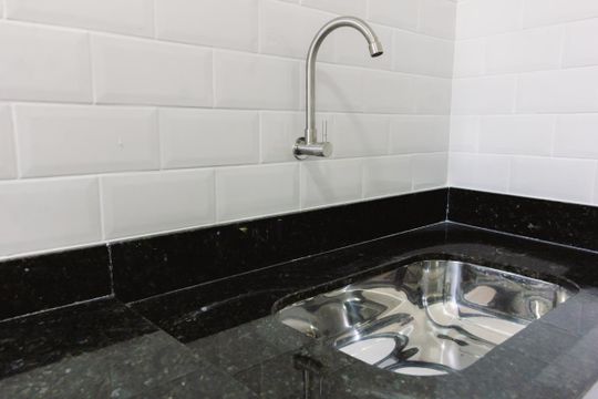 Cozinha de kitnet/studio para alugar com 1 quarto, 34m² em Vila Anglo Brasileira, São Paulo