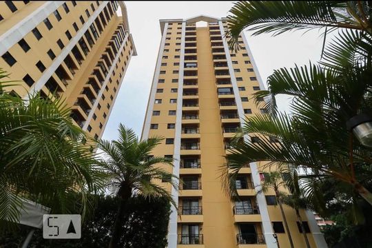 Fachada do bloco de apartamento à venda com 3 quartos, 74m² em Jardim Esmeralda, São Paulo