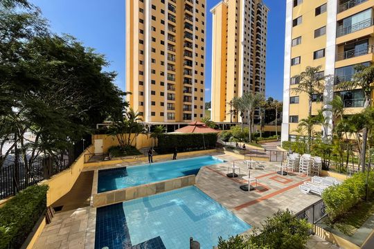 Vista de apartamento à venda com 3 quartos, 74m² em Jardim Esmeralda, São Paulo