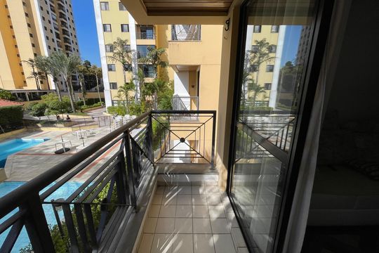Varanda de apartamento à venda com 3 quartos, 74m² em Jardim Esmeralda, São Paulo