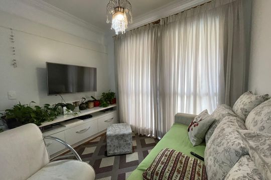 Sala de apartamento à venda com 3 quartos, 74m² em Jardim Esmeralda, São Paulo