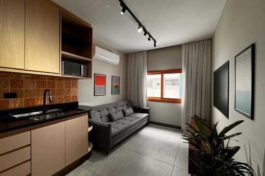 Apartamento para alugar com 1 quarto, 62m² em Ponta da Praia, Santos