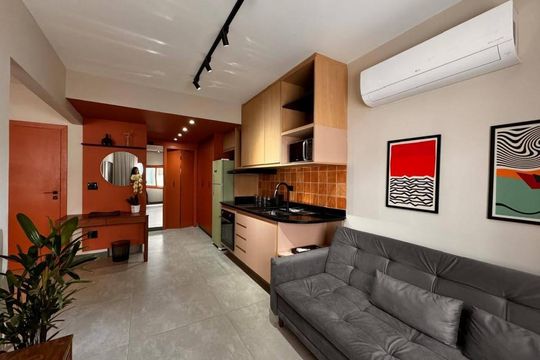 Apartamento para alugar com 1 quarto, 62m² em Ponta da Praia, Santos