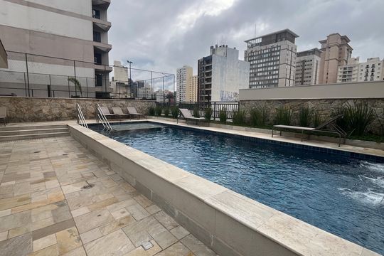 Área comum de apartamento para alugar com 1 quarto, 46m² em Centro, Campinas